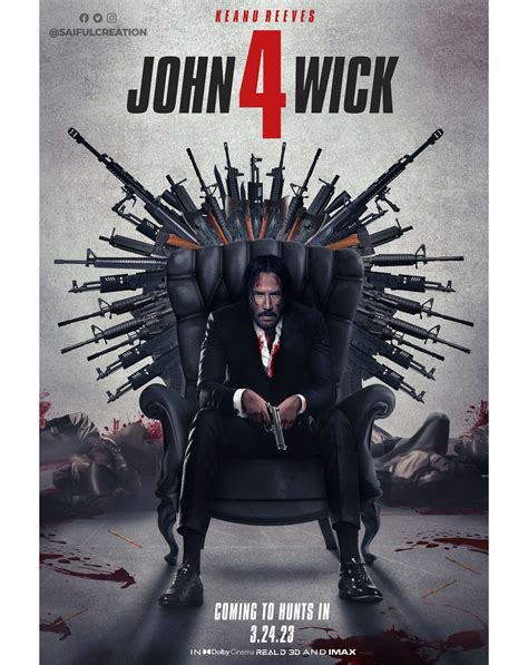 john wick 4 123movies|Everything We Know About John Wick: Chapter 4